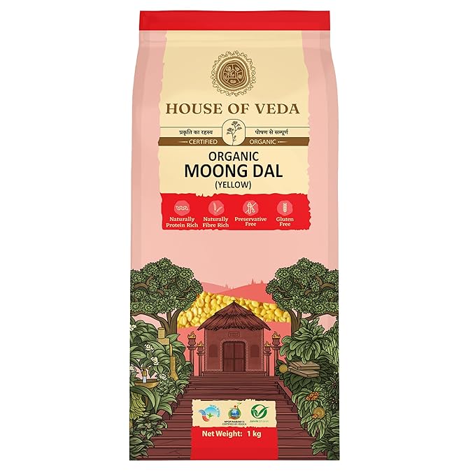 House of Veda organic Moong Yellow Dal 1 kg