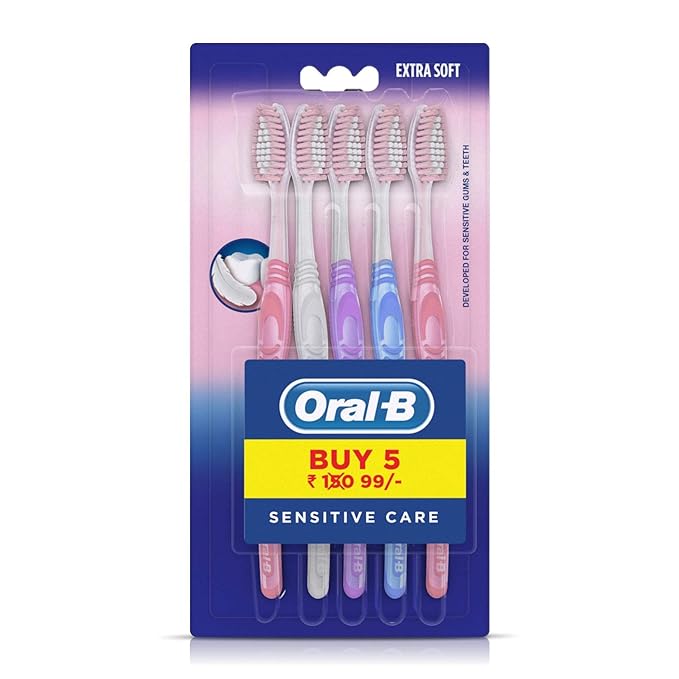 Oral B Sensitive Care Toothbrush 5 Unit