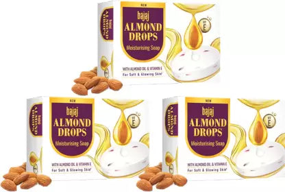 Bajaj Almond Drop Soap 3x100 g