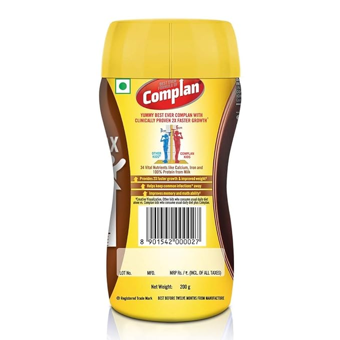 Complan chocolate jar 200 g