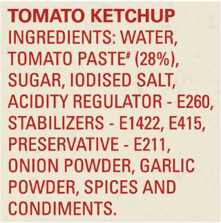 Kissan Fresh Tomato Ketchup 85 g