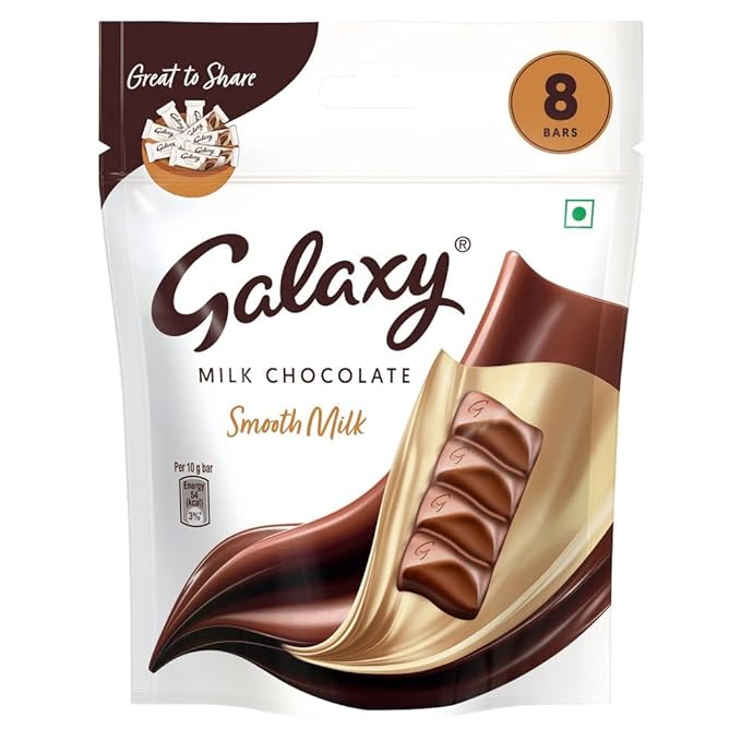 Galaxy Milk Chocolate Homepack 80 g