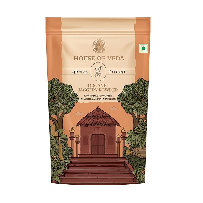 House of Veda Organic Jaggery Powder 500 g