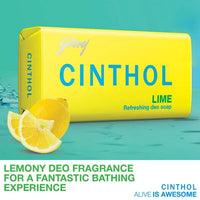 Cinthol Lime Soap 4 x 75 g