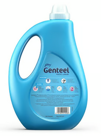 Genteel Matic Liquid Detergent 1 kg bottle + 1 kg Refill Pouch