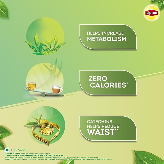 Lipton Green Tea lemon zest Bags 25 U