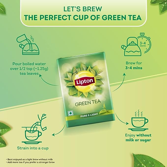 Lipton Pure And Light Green Tea 100 g