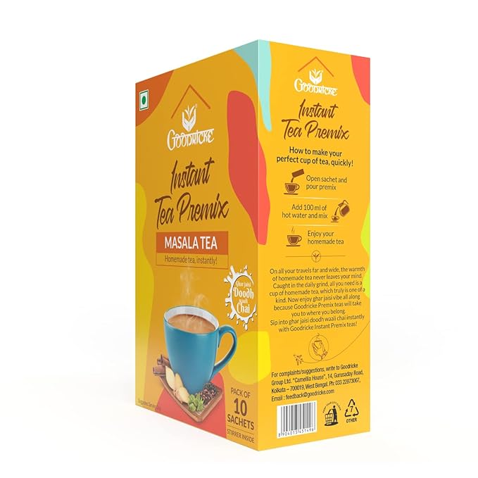 GOODRICKE Instant Masala Tea 140 g- 10 Sachets