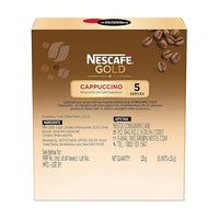 Nescafé Gold Cappuccino Instant Coffee Premix 5x15 g