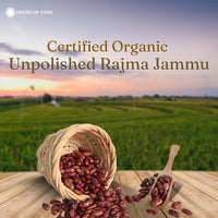 House of Veda Organic Rajma Jammu 1 kg