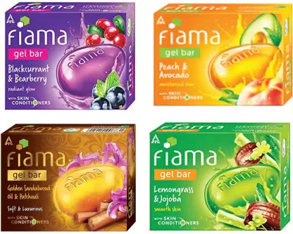 Fiama Celebration Soap Pack of 4 x 75 g