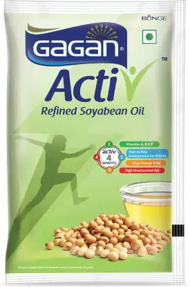 Gagan Active Soya Oil  1 L