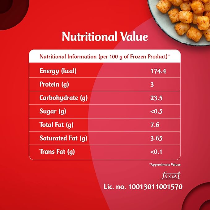 McCain Chilli Garlic Potato Bites 420 g