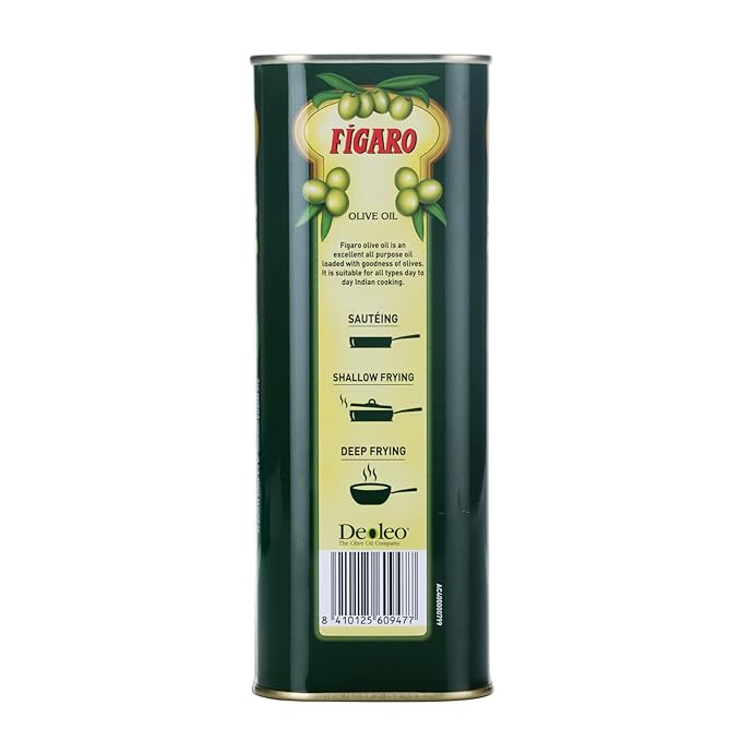 Figaro Pure Olive Oil Tin 1 L