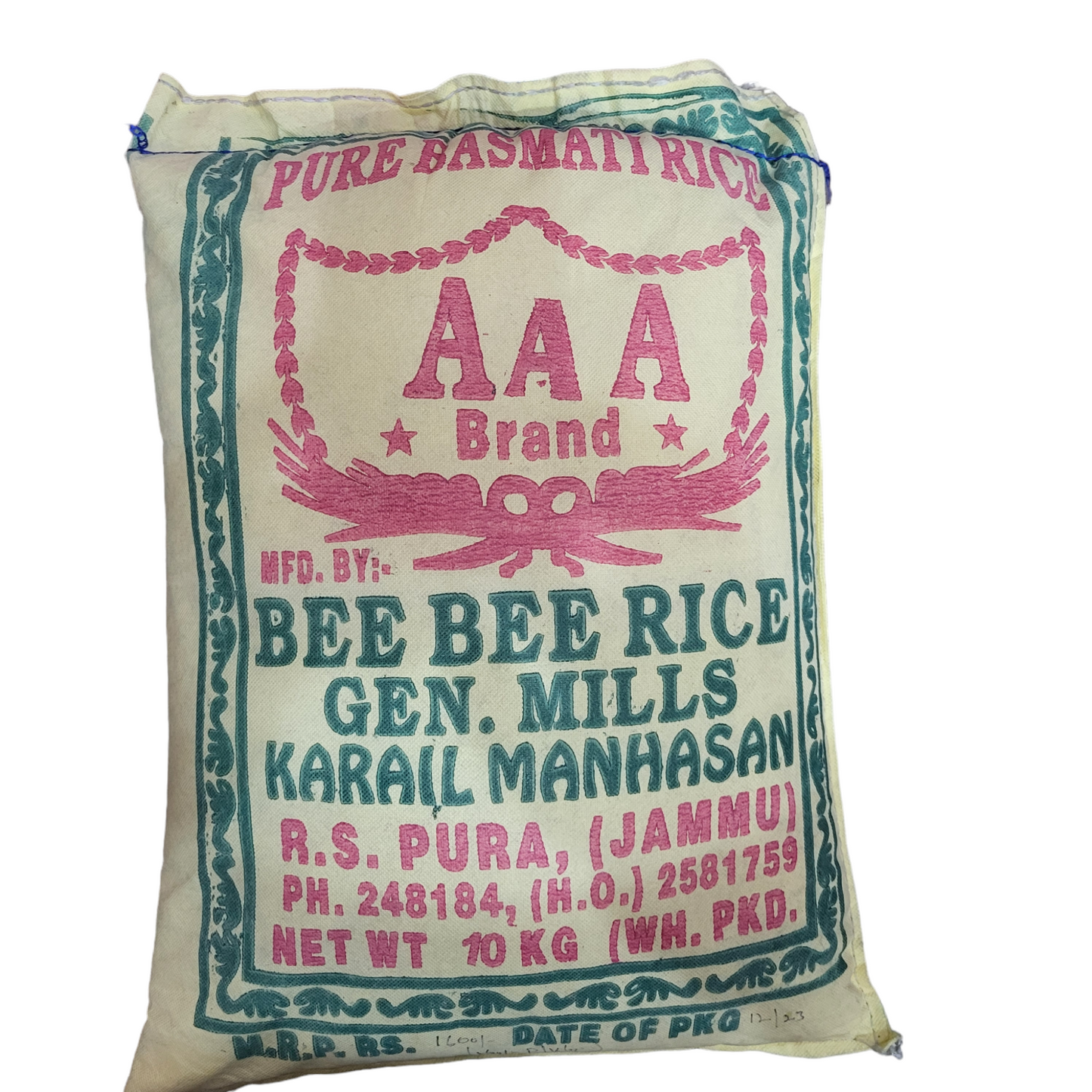 Basmati rice AAA Brand 10 kg