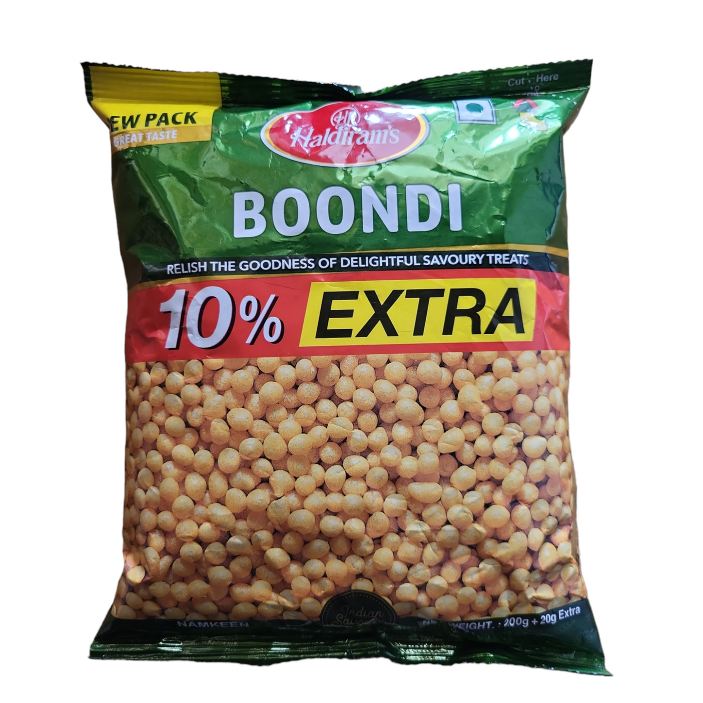 Haldiram's Boondi 200g+20 g Extra