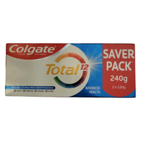 Colgate Total Daver Pack 2x120 g